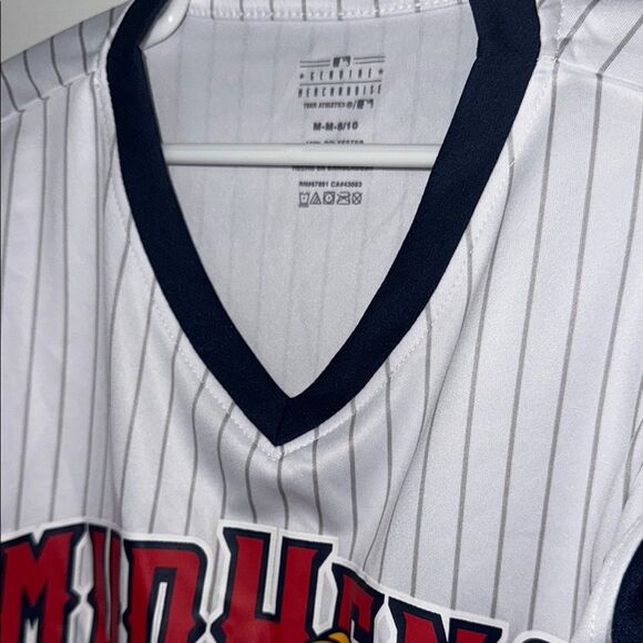 Boys Mud Hens Striped Baseball Jersey various NWT - Picture 4 of 9